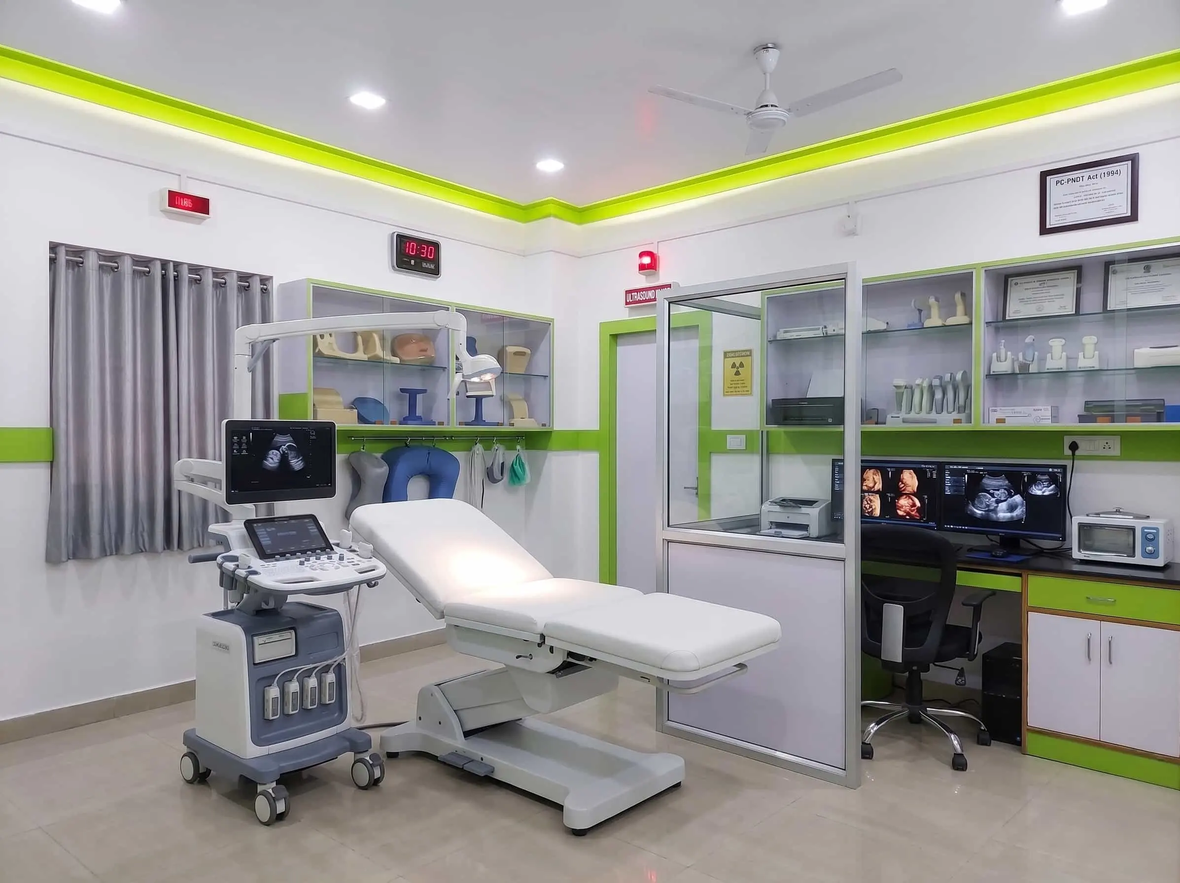 Ultrasound room at Nidan